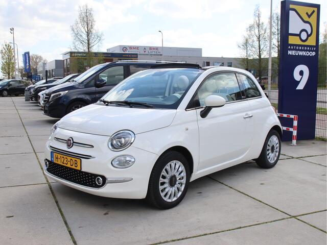 Fiat 500C 0.9 TwinAir Turbo Lounge Nieuw MMI, NL-Auto, Half leder, PDC Prijspakker!