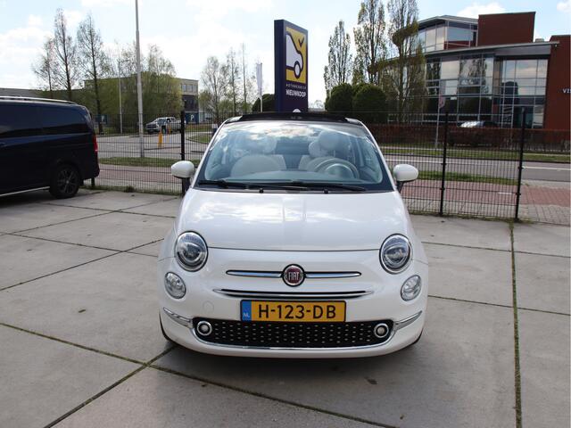 Fiat 500C 0.9 TwinAir Turbo Lounge Nieuw MMI, NL-Auto, Half leder, PDC Prijspakker!