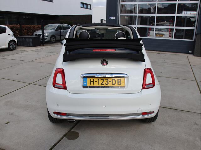Fiat 500C 0.9 TwinAir Turbo Lounge Nieuw MMI, NL-Auto, Half leder, PDC Prijspakker!