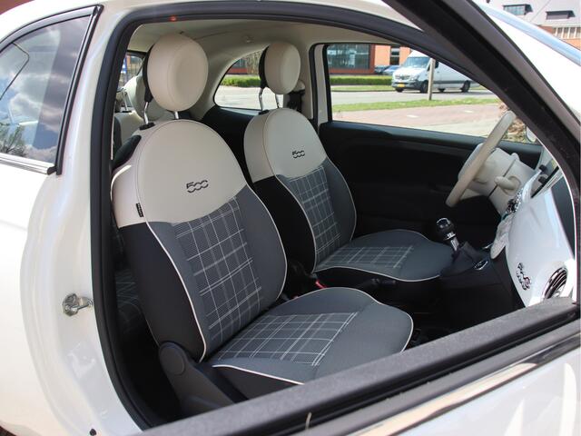 Fiat 500C 0.9 TwinAir Turbo Lounge Nieuw MMI, NL-Auto, Half leder, PDC Prijspakker!