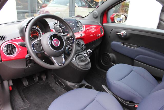 Fiat 500C 1.0 Hybrid Club Cabrio,Vouwdak,Airco