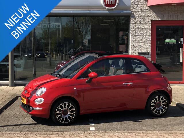 Fiat 500C 1.0 Hybrid Red NAVI|CLIMATE|APPLE/ANDROID|PDC|16"