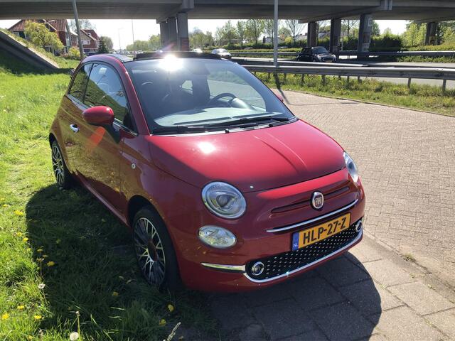 Fiat 500C 1.0 Hybrid Red NAVI|CLIMATE|APPLE/ANDROID|PDC|16"