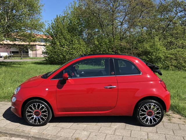 Fiat 500C 1.0 Hybrid Red NAVI|CLIMATE|APPLE/ANDROID|PDC|16"