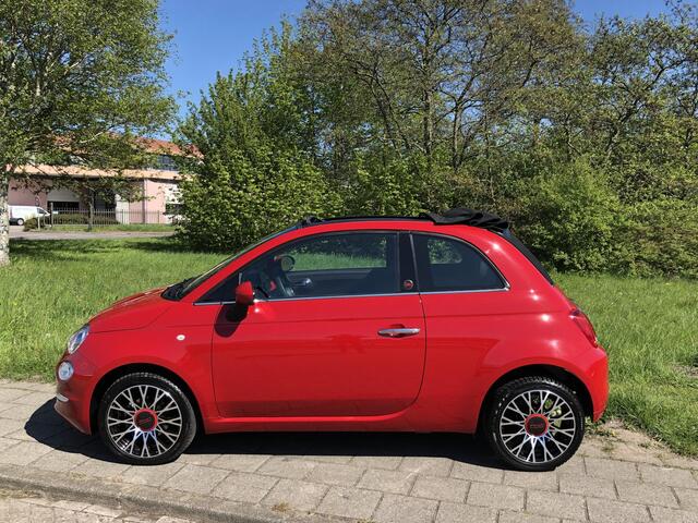 Fiat 500C 1.0 Hybrid Red NAVI|CLIMATE|APPLE/ANDROID|PDC|16"