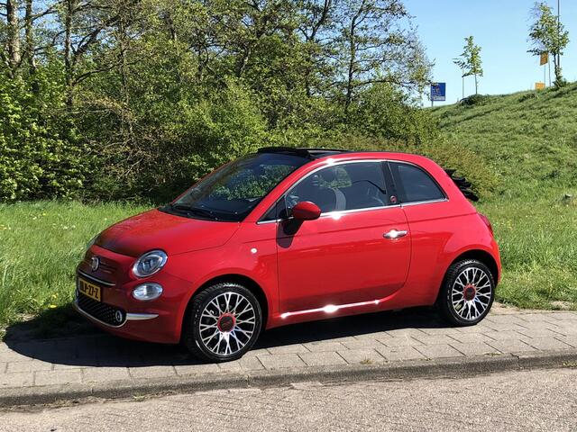 Fiat 500C 1.0 Hybrid Red NAVI|CLIMATE|APPLE/ANDROID|PDC|16"