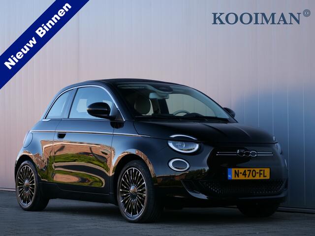 Fiat 500C La Prima 42 kWh 119 Pk Automaat Navigatie / DAB / Apple Carplay / Camera
