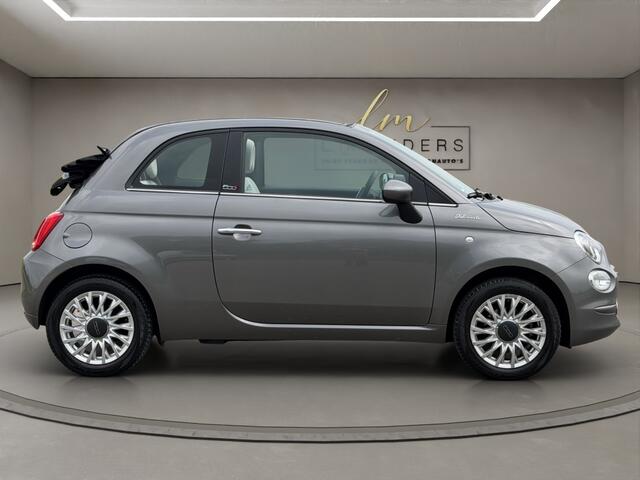 Fiat 500C 1.0 Hybrid Dolcevita 2022 GRIJS | Cabriolet | Leder | Airco