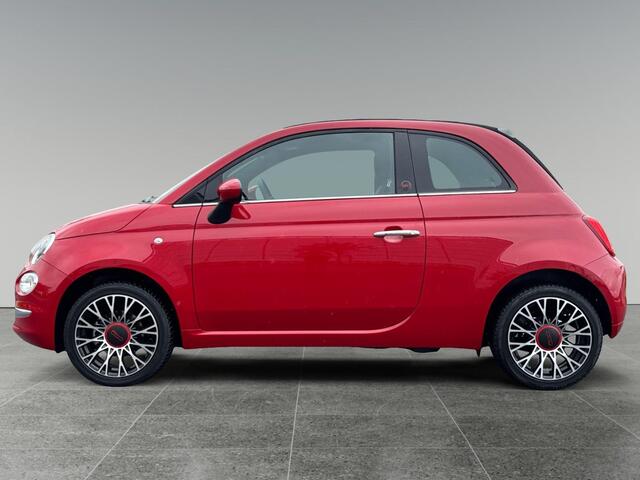 Fiat 500C Cabrio RED 1.0 Hybrid 70pk | NAVI | CLIMA | DAB+ | 16" LM-VELGEN | APPLE CARPLAY / ANDROID AUTO |