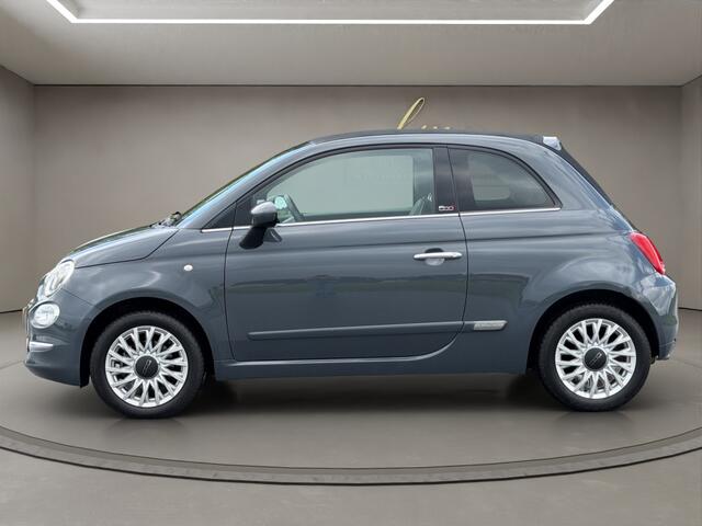 Fiat 500C 1.2 Lounge 2018 GRIJS | Cabrio | Airco | Benzine | PDC
