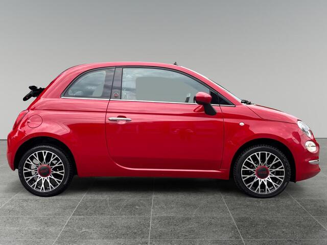 Fiat 500C Cabrio RED 1.0 Hybrid 70pk | CLIMA | NAVI | PARKEERHULP | CRUISE CONTROL | 16" LM-VELGEN | APPLE CARPLAY / ANDROID AUTO | DAB+ |