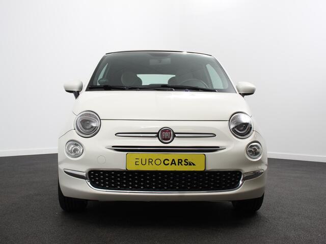 Fiat 500C 1.0 Hybrid Dolcevita Half lederen bekleding Climate control Cruise control Parkeersensoren achter Lichtmetalen velgen Apple Carplay/ Android Auto