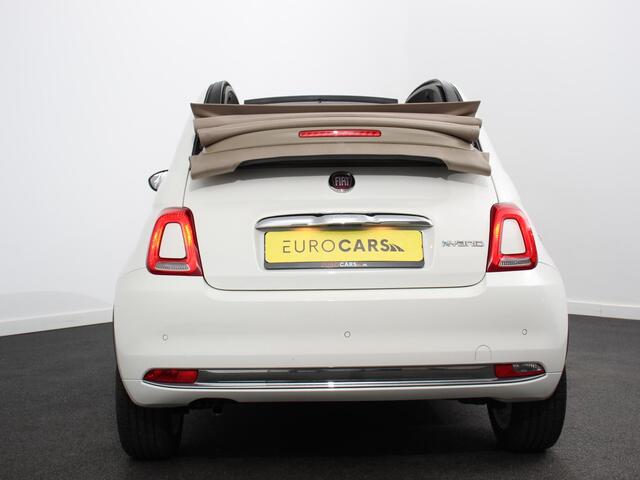 Fiat 500C 1.0 Hybrid Dolcevita Half lederen bekleding Climate control Cruise control Parkeersensoren achter Lichtmetalen velgen Apple Carplay/ Android Auto