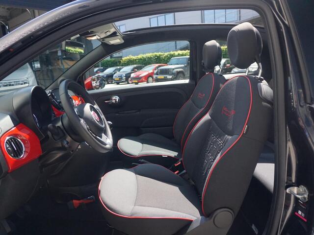 Fiat 500C Hybrid RED | Cabrio | Airco | Cruise | PDC | Apple Carplay