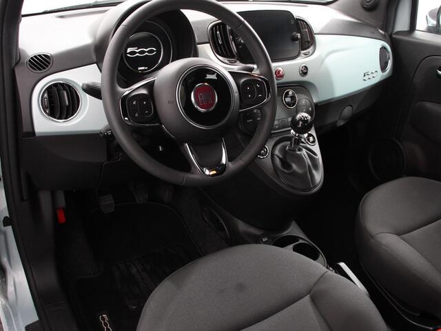 Fiat 500C 1.0 Hybrid Bellavita Navigatie Apple Carplay Android Auto Parkeersensoren Climate Control Lichtmetalen velgen Bluetooth