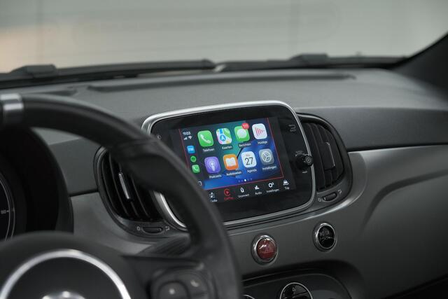Fiat 500C 1.0 Hybrid Sport | Elektrisch Vouwdak | Apple Carplay | Climate Control | Parkeersensoren