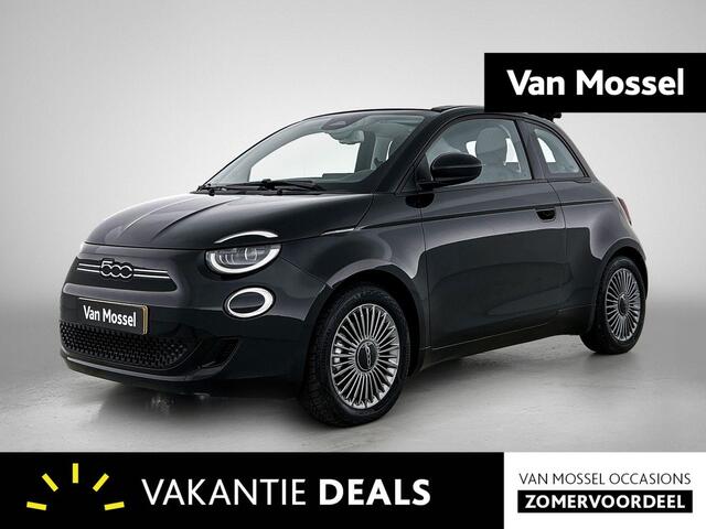 Fiat 500C Icon 42 kWh | Apple Carplay/Android Auto | Stoelverwarming | Parkeersensoren