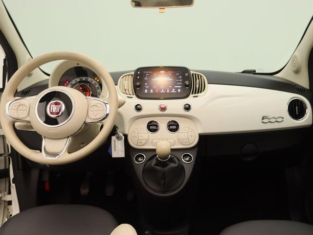 Fiat 500C 1.0 Hybrid Dolcevita | Climate Control | Apple Carplay/Android Auto | Zuinig | Lichtmetalen Velgen |