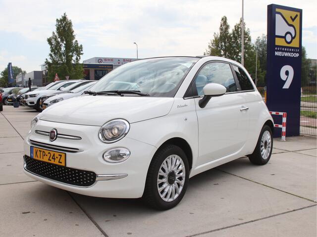 Fiat 500C 1.0 Hybrid Dolcevita Leder, Carplay, Cruise, Climate Zomeractie!
