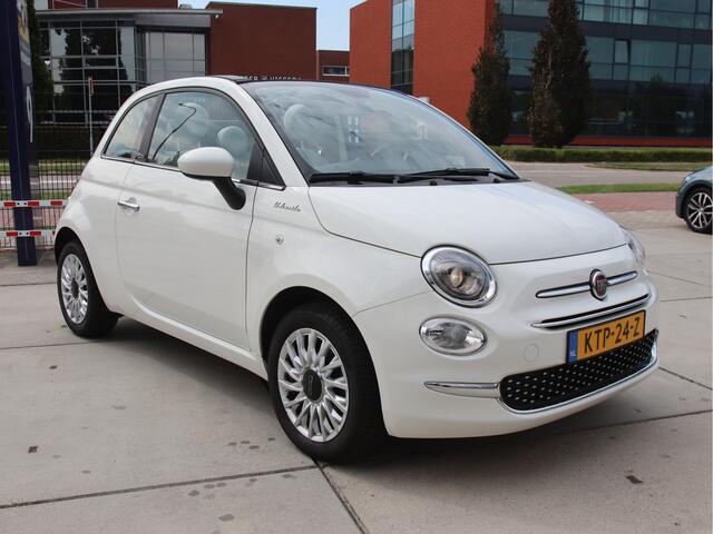 Fiat 500C 1.0 Hybrid Dolcevita Leder, Carplay, Cruise, Climate Zomeractie!