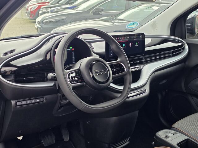 Fiat 500C Icon 42 kWh | Apple Carplay/Andriod Auto | Climate control | Navi