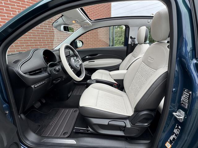 Fiat 500C La Prima 42 kWh CABRIO ADAPT-CRUISE CAMERA STOELVW LMV CARPLAY PDC LED