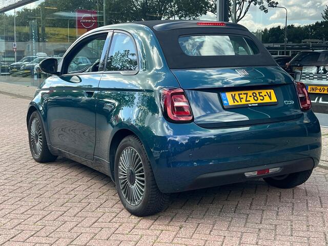 Fiat 500C RED 42 kWh 118PK SOH 93,3% | Stoelverwarming | Cruise Control | Navigatie | Carplay |