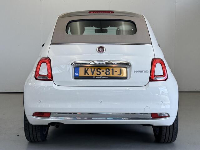 Fiat 500C 1.0 Hybrid Dolcevita | Leder | App Connect | Cabrio | Cruise | Rijklaarprijs