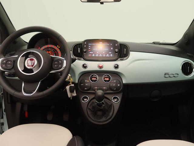 Fiat 500C 1.0 Hybrid Dolcevita | Cliimate control | Parkeersensoren | 16" Lichtmetalen velgen | Apple Carplay/Android Auto