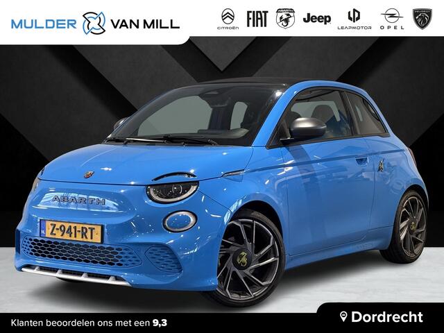 Fiat 500C ABARTH Turismo Cabrio 42kWh EV 155pk AUTOMAAT SCORPION PACK | WINTERPACK | ALCANTARA SPORTSTOELEN | NAVI | CAMERA
