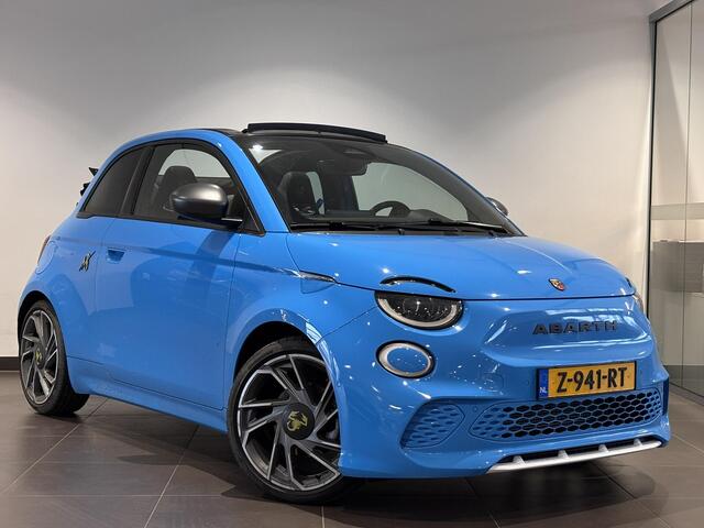 Fiat 500C ABARTH Turismo Cabrio 42kWh EV 155pk AUTOMAAT SCORPION PACK | WINTERPACK | ALCANTARA SPORTSTOELEN | NAVI | CAMERA