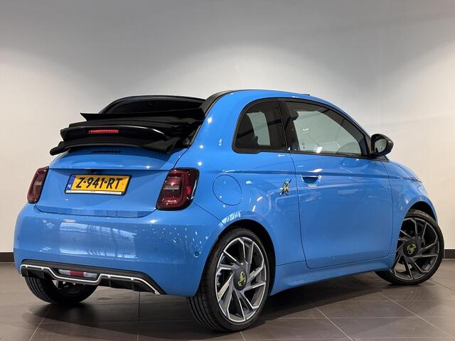 Fiat 500C ABARTH Turismo Cabrio 42kWh EV 155pk AUTOMAAT SCORPION PACK | WINTERPACK | ALCANTARA SPORTSTOELEN | NAVI | CAMERA