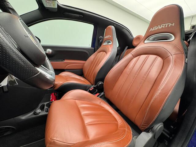 Fiat 500C ABARTH 1.4 T-Jet 165 Pk Turismo | Climate Controle | Leder | Sportstoelen | Uconnect | 17 Inch | 71.669 Km!!