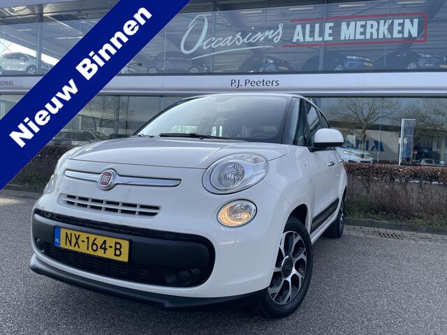 Fiat 500L 0.9 TwinAir PopStar Schuif/kanteldak - Airco - Cruise control - Parkeersensor achter - Trekhaak - Navigatie - Panoramadak - Stoelverwarming - Bluetooth - radio - Start/stop systeem - Stuur multifunctioneel - Stu schuif/kanteldak 105 pk