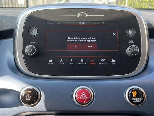 Fiat 500X 1.6 PopStar // NAVI // CLIMA // CRUISE // TREKHAAK // PDC // MISTLAMPEN