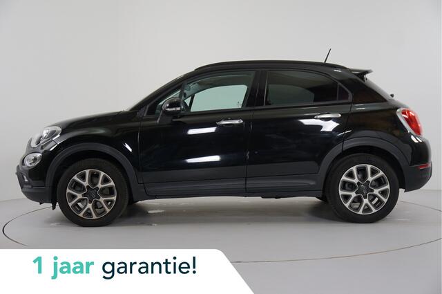 Fiat 500X 1.4 Turbo MultiAir Lounge | Leder/stof | Navigatie | Bi-xenon | Climate | Cruise |