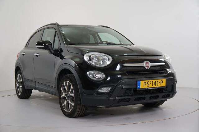 Fiat 500X 1.4 Turbo MultiAir Lounge | Leder/stof | Navigatie | Bi-xenon | Climate | Cruise |