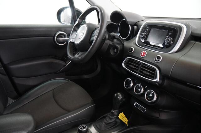 Fiat 500X 1.4 Turbo MultiAir Lounge | Leder/stof | Navigatie | Bi-xenon | Climate | Cruise |