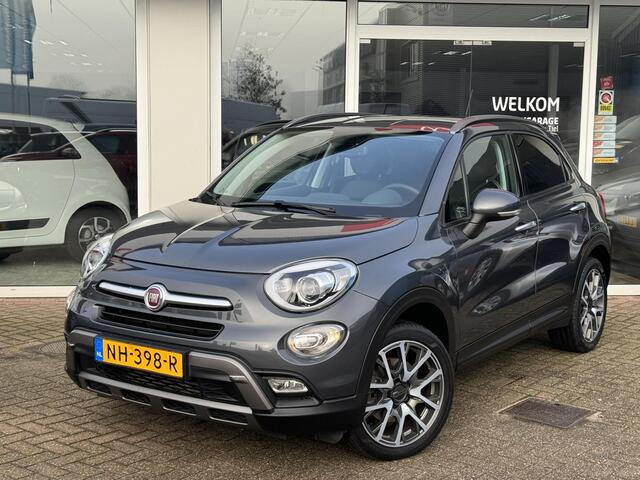 Fiat 500X 1.4 Turbo MultiAir Lounge Automaat, Navigatie, Parkeersensoren, Lichtmetalen velgen, Stoel- & Stuurwielverwarming, Climate control, Hoge instap, Cruise control, NL-auto
