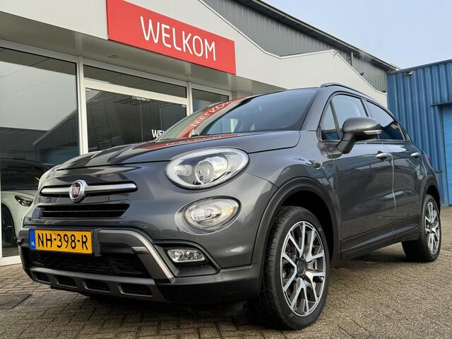 Fiat 500X 1.4 Turbo MultiAir Lounge Automaat, Navigatie, Parkeersensoren, Lichtmetalen velgen, Stoel- & Stuurwielverwarming, Climate control, Hoge instap, Cruise control, NL-auto