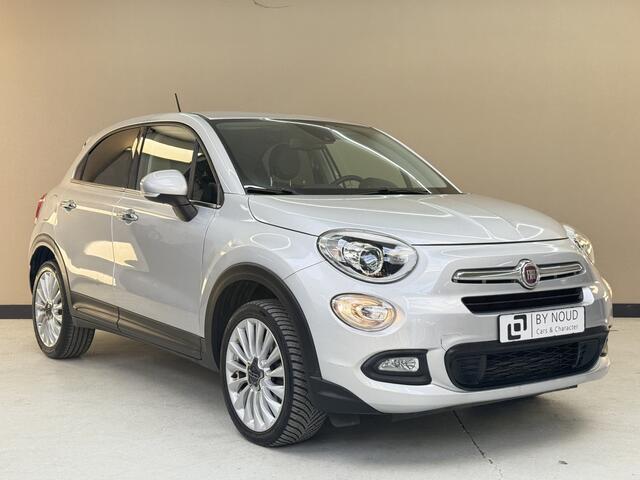 Fiat 500X 1.4 Turbo MultiAir Lounge, 140Pk, 2017, 2de eigenaar, Navigatie, Cruise control, Climate control, Getinte ruiten, 18" Lichtmetalen velgen, Parkeersensoren, Armsteun, Bluetooth audio,