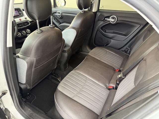 Fiat 500X 1.4 Turbo MultiAir Lounge, 140Pk, 2017, 2de eigenaar, Navigatie, Cruise control, Climate control, Getinte ruiten, 18" Lichtmetalen velgen, Parkeersensoren, Armsteun, Bluetooth audio,