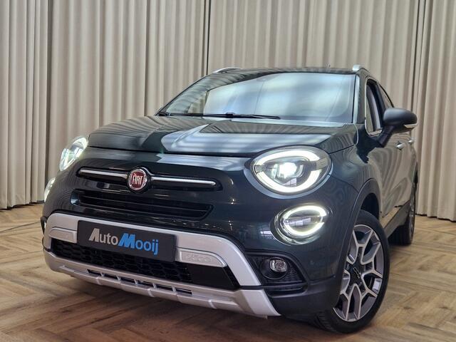 Fiat 500X 1.3 FireFly Turbo 150 *Groen Metallic* Automaat / Carplay / Leder / LED / Adapt. Cruise / Camera / Navigatie / ECC / Eerste Eigenaar