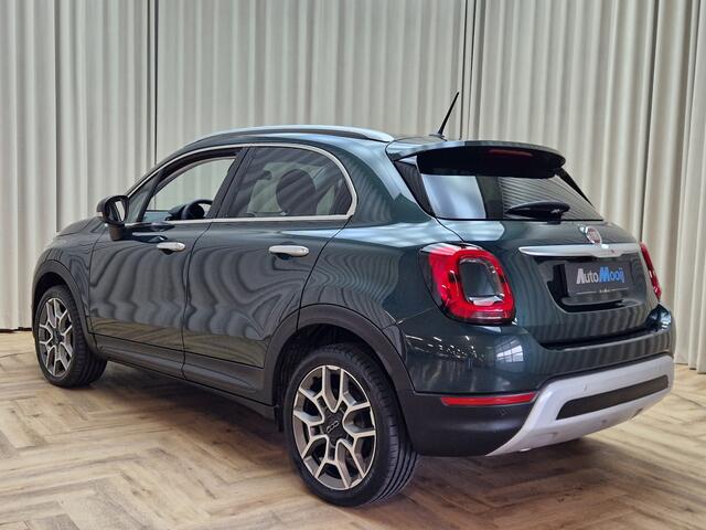 Fiat 500X 1.3 FireFly Turbo 150 *Groen Metallic* Automaat / Carplay / Leder / LED / Adapt. Cruise / Camera / Navigatie / ECC / Eerste Eigenaar