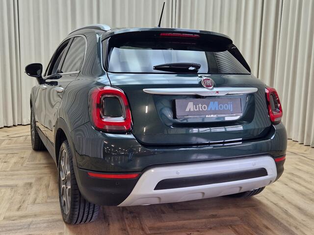 Fiat 500X 1.3 FireFly Turbo 150 *Groen Metallic* Automaat / Carplay / Leder / LED / Adapt. Cruise / Camera / Navigatie / ECC / Eerste Eigenaar