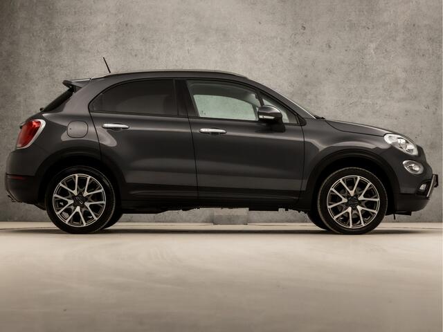 Fiat 500X 1.4 Turbo MultiAir Sport Lounge 141Pk Automaat (NAVIGATIE, CLIMATE, GETINT GLAS, LEDEREN SPORTSTOELEN, XENON, CRUISE, LM VELGEN, NIEUWSTAAT)