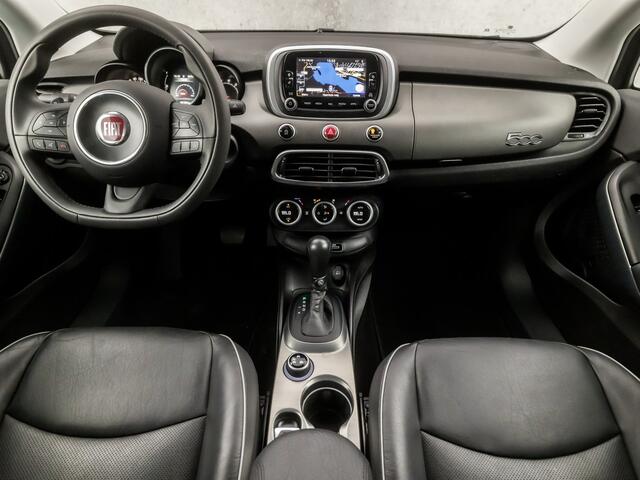 Fiat 500X 1.4 Turbo MultiAir Sport Lounge 141Pk Automaat (NAVIGATIE, CLIMATE, GETINT GLAS, LEDEREN SPORTSTOELEN, XENON, CRUISE, LM VELGEN, NIEUWSTAAT)