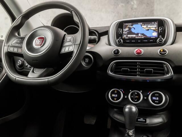 Fiat 500X 1.4 Turbo MultiAir Sport Lounge 141Pk Automaat (NAVIGATIE, CLIMATE, GETINT GLAS, LEDEREN SPORTSTOELEN, XENON, CRUISE, LM VELGEN, NIEUWSTAAT)