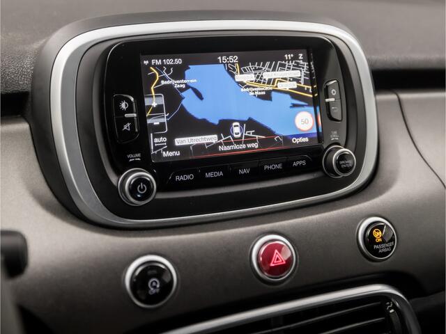 Fiat 500X 1.4 Turbo MultiAir Sport Lounge 141Pk Automaat (NAVIGATIE, CLIMATE, GETINT GLAS, LEDEREN SPORTSTOELEN, XENON, CRUISE, LM VELGEN, NIEUWSTAAT)