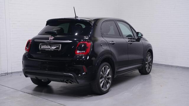 Fiat 500X 1.3 GSE Sport ACC PDC v+a NAP DAB Navigatie Apple-carplay keyless entry en start Pack-safety Pack-tech Sportpakket Camera Private-glas climate-controle schakelflippers 18"LMV lederen bekleding